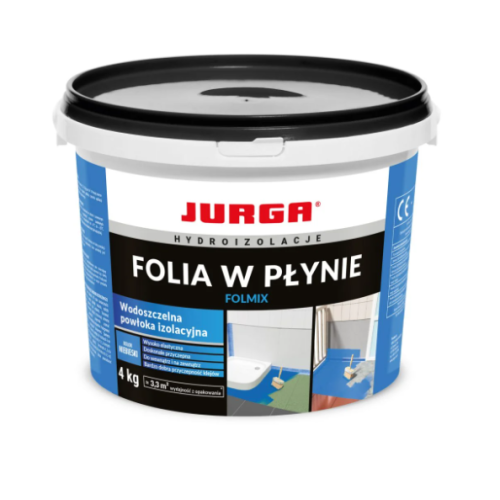 JURGA Folmix - Liquid waterproofing film for outdoor and indoor use - 4KG