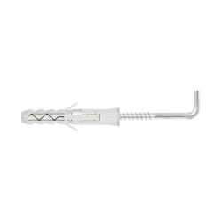 Klimas Expansion Plug With Straight Hook - PX 10/50x60mm (15pcs) Klimas Expansion Plug With Straight Hook - PX 10/50x60mm (15pcs)