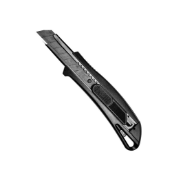 Schmith - Retractable Snap-Off Knife - 18mm - Black Blade