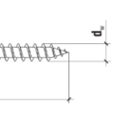 Klimas 3.5 x 25mm Gypsum To Wood Screw - KSGD (1000 pcs)