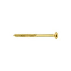 6.0 x 120mm Hardened Countersunk Flat head Wood Screw With Partial Thread, PZ - KMH (100 pcs) 6.0 x 120mm Hardened Countersunk Flat head Wood Screw With Partial Thread, PZ - KMH (100 pcs)