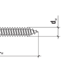 Klimas 3.5 x 25mm Self drilling  Gypsum To Steel Screw - KMSG (200 pcs)