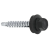4.8 x 35mm Self-Drilling Screw With EPDM Washer For Fixing Steel Sheets In Wooden Substrate - WFD (250) - 7016