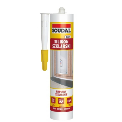 Soudal Glazing Silicone - White 280ml Soudal Glazing Silicone - White 280ml
