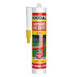 Soudal Glazing Silicone - Clear 280ml Soudal Glazing Silicone - Clear 280ml