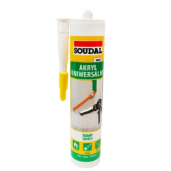 Soudal Acrylic Sealant - White 280ml Soudal Acrylic Sealant - White 280ml