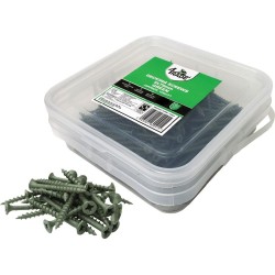4mm x 50mm 4Trade Decking Screw Green Tub 500 4mm x 50mm 4Trade Decking Screw Green Tub 500
