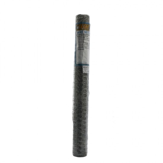 10m x 900mm x 25mm 4TRADE Galvanised Wire Netting 10m x 900mm x 25mm 4TRADE Galvanised Wire Netting