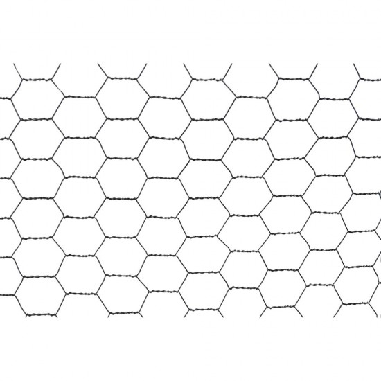 10m x 900mm x 25mm 4TRADE Galvanised Wire Netting