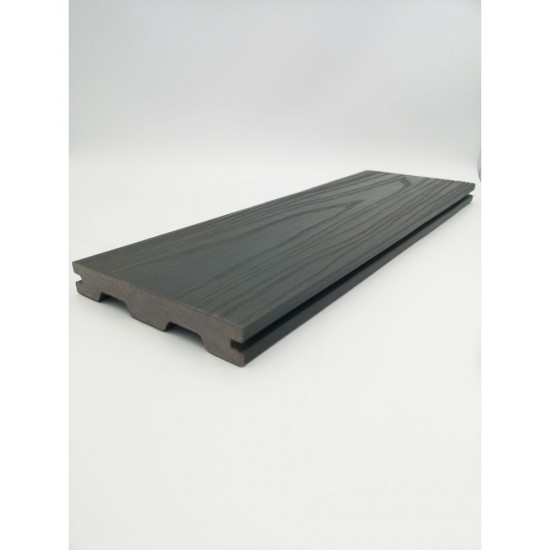 22mm x 138mm x 3600mm Alchemy Urban Solid Wood Composite Decking (Mull Dark Grey)