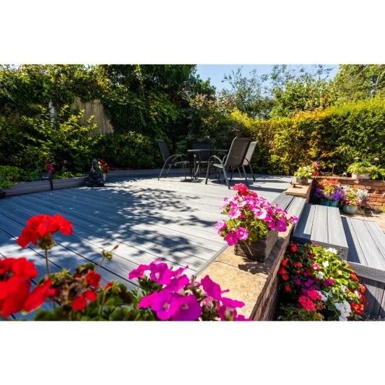 22mm x 135mm x 3600mm Alchemy Composite Decking Rydal Grey