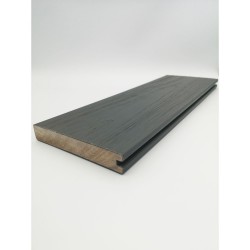 22mm x 138mm x 3600mm Alchemy Urban Solid Wood Composite Decking Square Edge Board (Mull Dark Grey) 22mm x 138mm x 3600mm Alchemy Urban Solid Wood Composite Decking Square Edge Board (Mull Dark Grey)