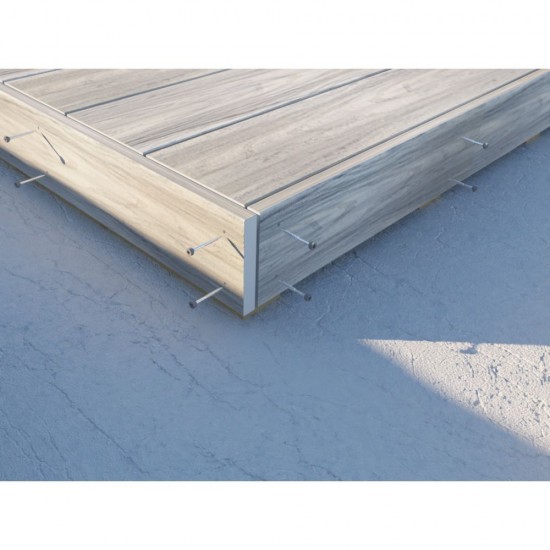 15mm x 100mm x 2400mm Alchemy HABITAT+ Composite Skirting Trim (Rydal Grey) 15mm x 100mm x 2400mm Alchemy HABITAT+ Composite Skirting Trim (Rydal Grey)