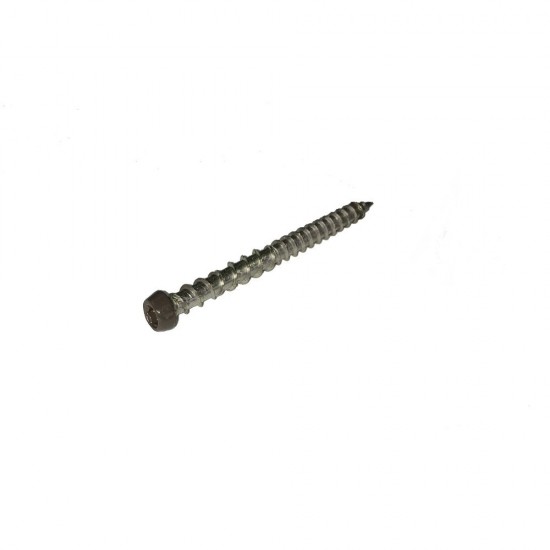 60mm Alchemy Colour Coded Trim Fixing Screws Brown (Pack of 25) 60mm Alchemy Colour Coded Trim Fixing Screws Brown (Pack of 25)