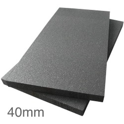 40mm Grey Premium EPS Board for EWI - Austrotherm EPS FASSADA PREMIUM - 500mm x 1000mm - Pack of 15 - 7.5m2