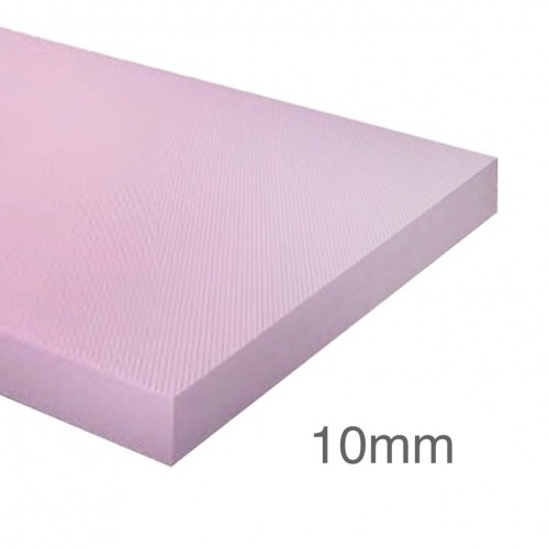 10mm Roughened XPS 300 Insulation Render Board - Straight Edge - 600mm x 1250mm - TOP-F P GK