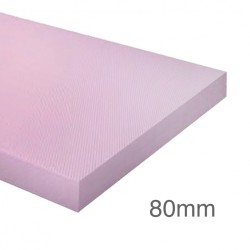 80mm Roughened XPS 300 Insulation Render Board - Straight Edge - 600mm x 1250mm - TOP-F P GK 80mm Roughened XPS 300 Insulation Render Board - Straight Edge - 600mm x 1250mm - TOP-F P GK