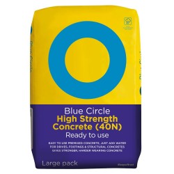 Blue Circle High Strength (40N) Ready to Use Concrete 20kg Blue Circle High Strength (40N) Ready to Use Concrete 20kg