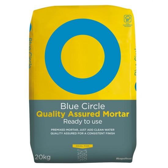 Blue Circle Quality Assured Ready to Use Mortar 20kg Blue Circle Quality Assured Ready to Use Mortar 20kg