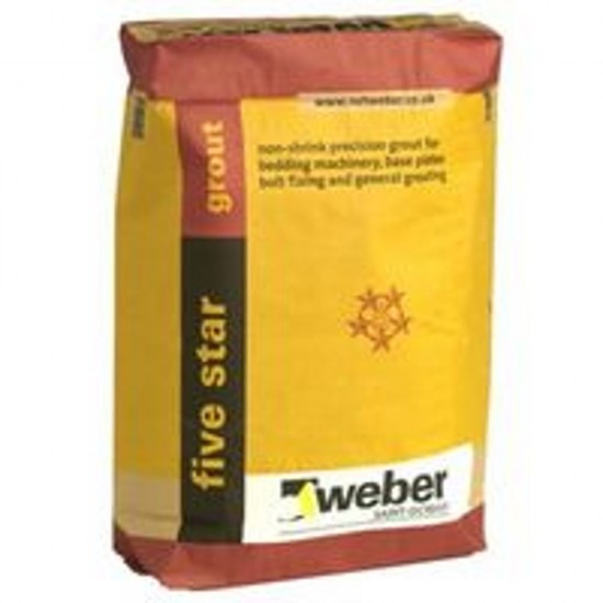 Five Star Non-shrink Cement Grout - 25Kg