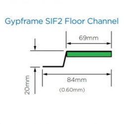 British Gypsum Gypfloor SILENT SIF2 Floor Channels (10 pcs) British Gypsum Gypfloor SILENT SIF2 Floor Channels (10 pcs)