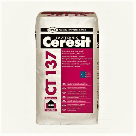 Ceresit CT137 Mineral Render - Stone Texture 1.5 mm grain 25kg