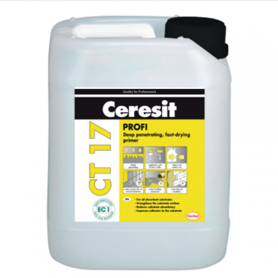 Ceresit CT17 Profi Fast-drying and Deep-penetrating Primer 10l