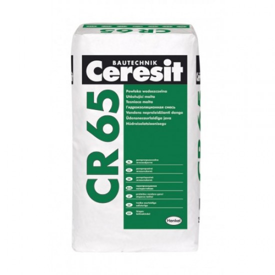 Ceresit CR65 Cementitious Waterproofing Slurry 25kg Ceresit CR65 Cementitious Waterproofing Slurry 25kg