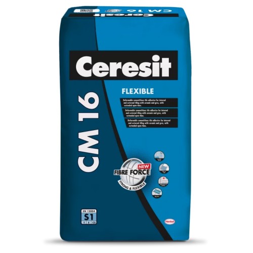 Ceresit CM 16 Flexible Tile Adhesive - 25kg Ceresit CM 16 Flexible Tile Adhesive - 25kg