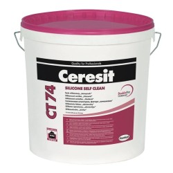 Ceresit CT74 Silicone Render - Stone Texture 1.0mm grain 25kg Ceresit CT74 Silicone Render - Stone Texture 1.0mm grain 25kg