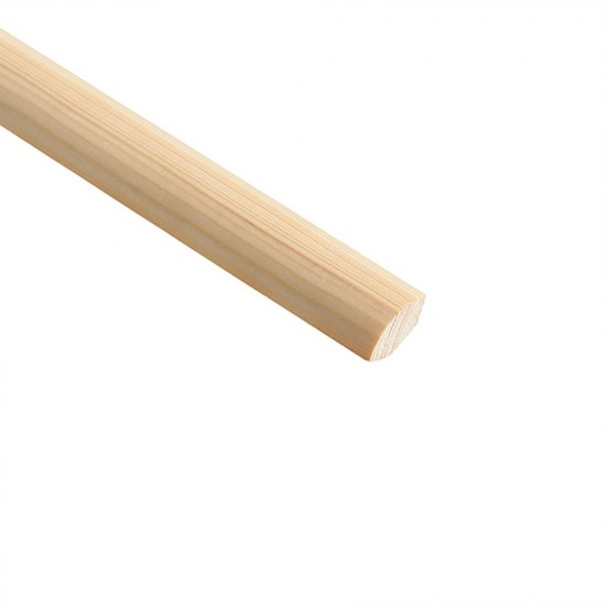 2400mm x 15mm x 15mm Cheshire Mouldings Quadrant Pine 2400mm x 15mm x 15mm Cheshire Mouldings Quadrant Pine