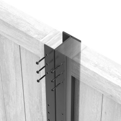 48 x 2700mm Durapost Classic Fence Post Anthracite Grey 48 x 2700mm Durapost Classic Fence Post Anthracite Grey