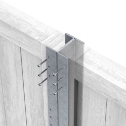 48 x 2700mm Durapost Classic Fence Post Galvanised Home Delivered 48 x 2700mm Durapost Classic Fence Post Galvanised Home Delivered