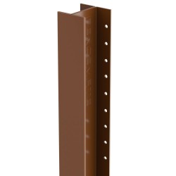 1800mm Durapost Classic Post Sepia Brown Home Delivered 1800mm Durapost Classic Post Sepia Brown Home Delivered