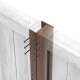 1800mm Durapost Classic Post Sepia Brown Home Delivered