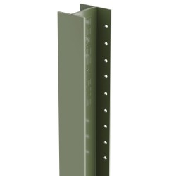 48 x 2400mm Durapost Classic Fence Post Olive Grey Home Delivered 48 x 2400mm Durapost Classic Fence Post Olive Grey Home Delivered