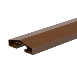 65mm x 1830mm Durapost Fence Capping Rail Sepia Brown Home Delivered 65mm x 1830mm Durapost Fence Capping Rail Sepia Brown Home Delivered
