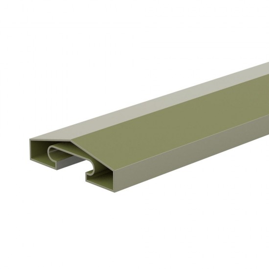65mm x 1830mm Durapost Fence Capping Rail Olive Grey Home Delivered