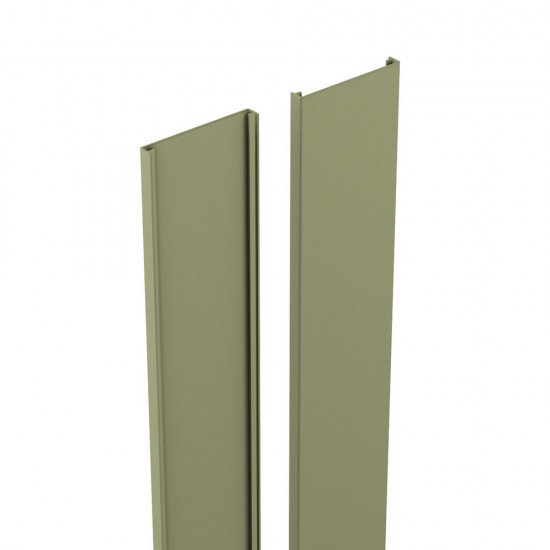 2100mm Durapost Classic Cover Strip Olive Grey Home Delivered