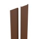 2100mm Durapost Classic Cover Strip Sepia Brown Home Delivered