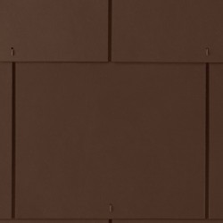 Cedral Thrutone Smooth Fibre-Cement Slate Roofing Tile - Turf Brown - 500mm x 250mm