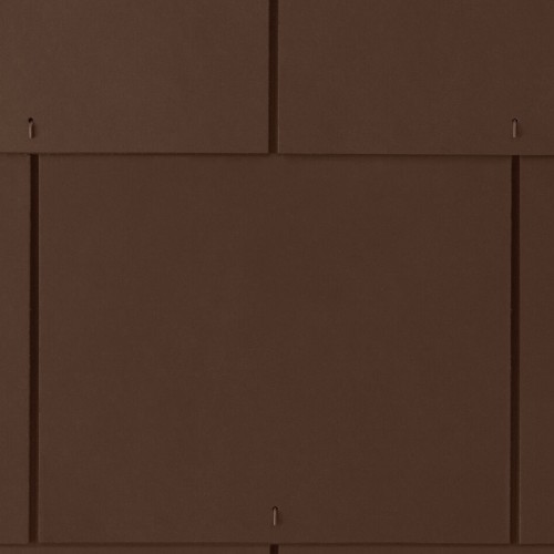 Cedral Thrutone Smooth Fibre-Cement Slate Roofing Tile - Turf Brown - 600mm x 300mm