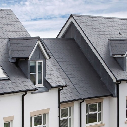 Cedral Rivendale Fibre-Cement Slate Roofing Tile - Cromleigh Graphite - 600mm x 300mm Cedral Rivendale Fibre-Cement Slate Roofing Tile - Cromleigh Graphite - 600mm x 300mm