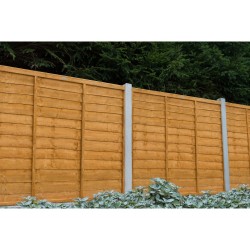 6ft x 6ft (1.83m x 1.83m) Forest Garden Trade Lap Dip Treated Fence Panel 6ft x 6ft (1.83m x 1.83m) Forest Garden Trade Lap Dip Treated Fence Panel