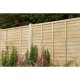 6ft x 6ft (1.83m x 1.83m) Forest Garden Super Lap Pressure Treated Fence Panel