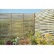 1.8m x 1.8m Forest Garden Pressure Treated Contemporary Slatted Fence Panel (Pack of 3)