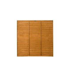 6ft x 6ft (1.83m x 1.83m) Forest Garden Dip Treated Overlap Fence Panel (Pack of 3) 6ft x 6ft (1.83m x 1.83m) Forest Garden Dip Treated Overlap Fence Panel (Pack of 3)