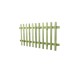 6ft x 3ft (1.83m x 0.9m) Forest Garden Pressure Treated Ultima Pale Picket Fence Panel (Pack of 5)