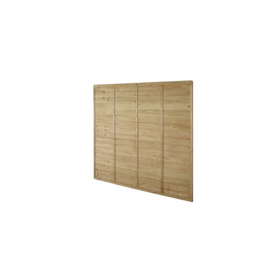 6ft x 6ft (1.83m x 1.83m) Forest Garden Pressure Treated Superlap Fence Panel (Pack of 4) 6ft x 6ft (1.83m x 1.83m) Forest Garden Pressure Treated Superlap Fence Panel (Pack of 4)
