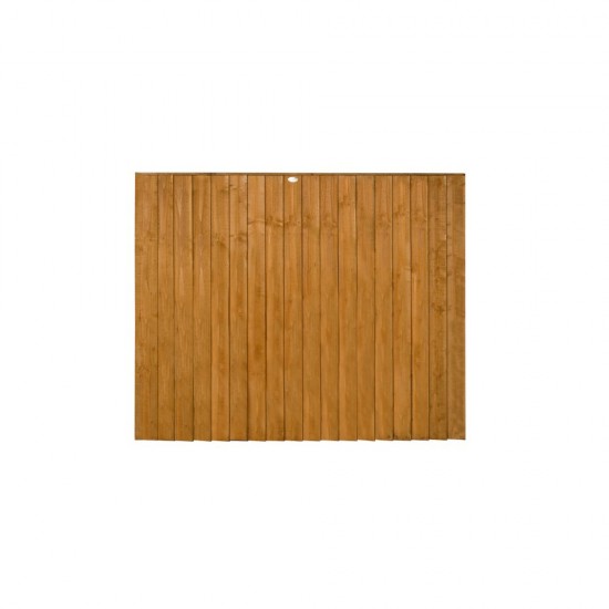 6ft x 5ft (1.83m x 1.54m) Forest Garden Featheredge Fence Panel (Pack of 4)